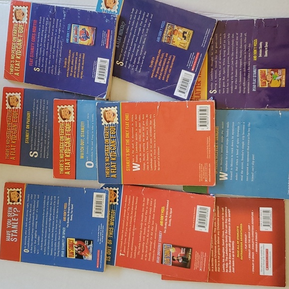 Flat Stanley Books - 10 Titles - Picture 2 of 2